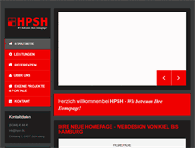 Tablet Screenshot of hpsh.de